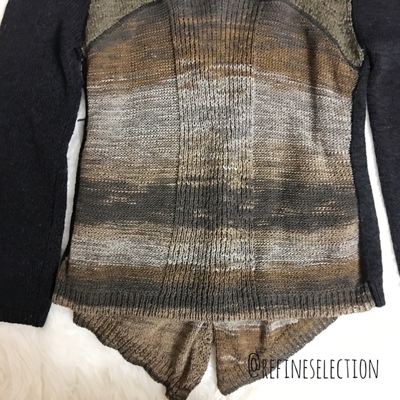 Curio New York Space Dyed Sweater Cardigan - Picture 7 of 8